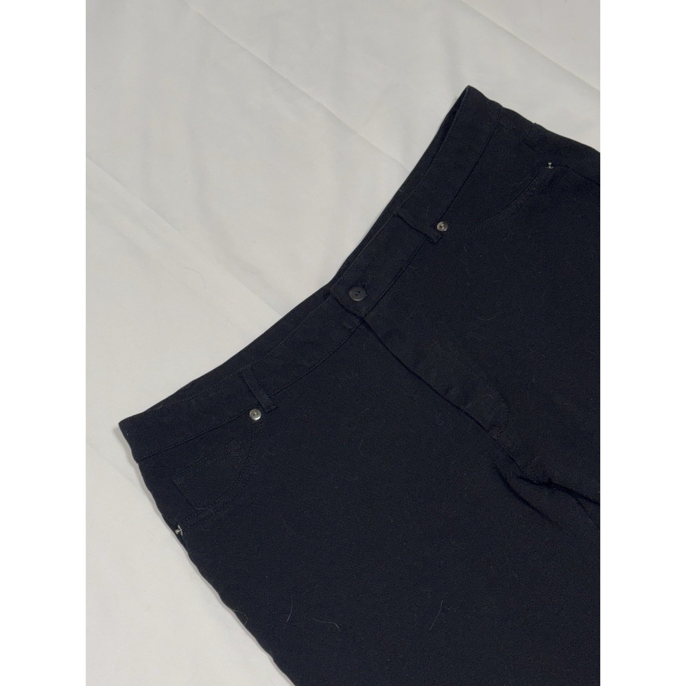 Shinestar‎ Women's Black Shaper Mid Rise Butt Lift Skinny Leg Pants - 3x